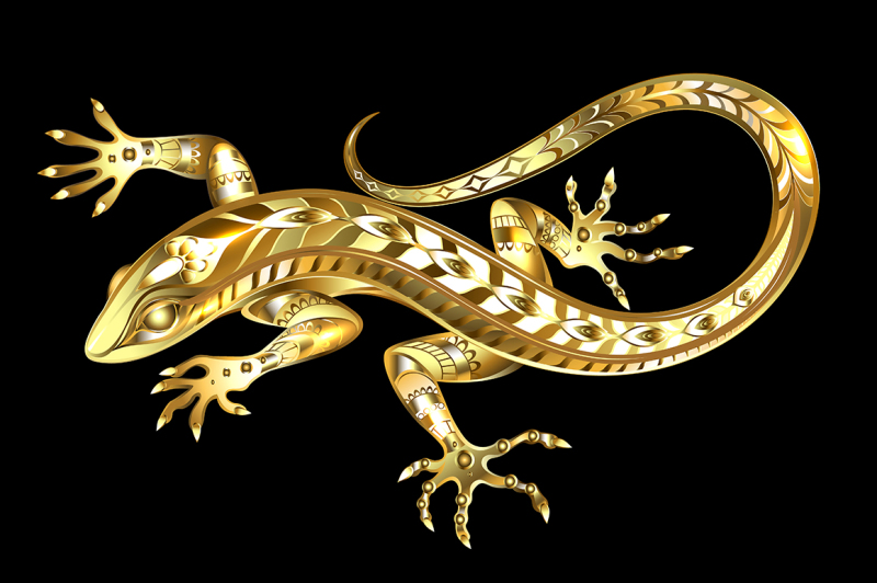 golden-lizard