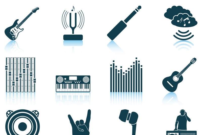 set-of-musical-icons