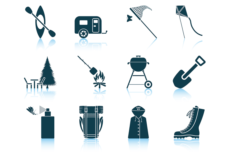 set-of-camping-icons