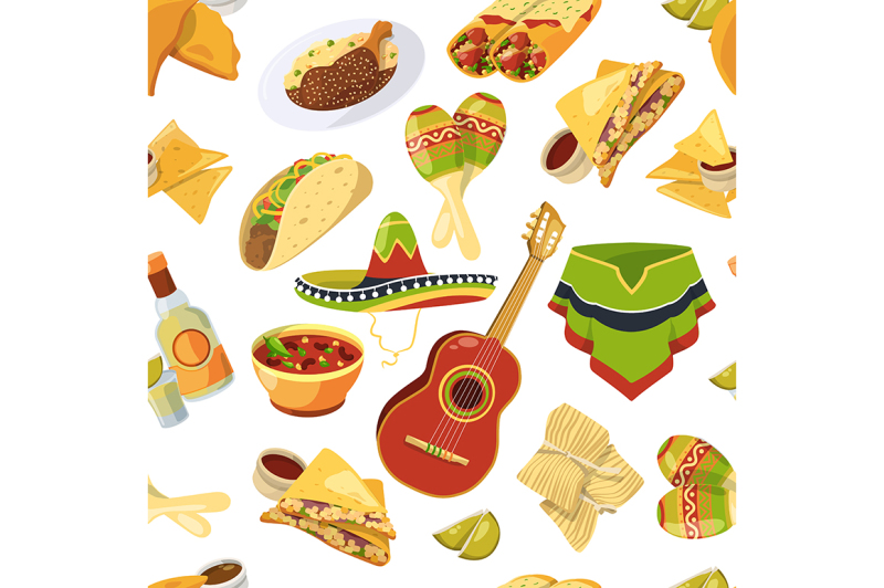 mexican-food-vector-seamless-pattern-on-white-background