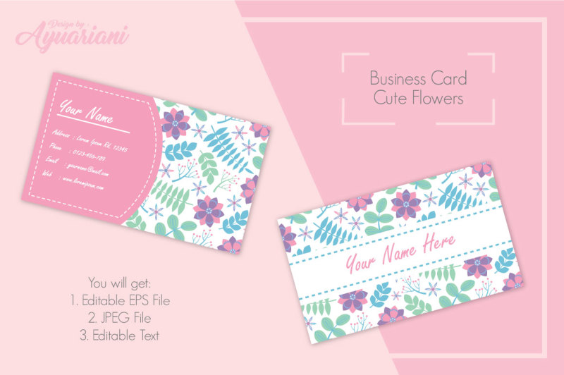 invitation-card-vector-design-template-with-purple-and-pink-flowers