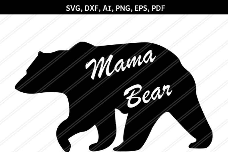 Mama Bear Svg Little Svg Mama Bear Svg Mama Cut Files By Paper Amaze Thehungryjpeg Com