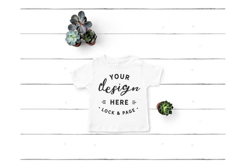 Free Toddler TShirt Mockup Bella Canvas 3001T White T-Shirt Flat Lay (PSD Mockups)