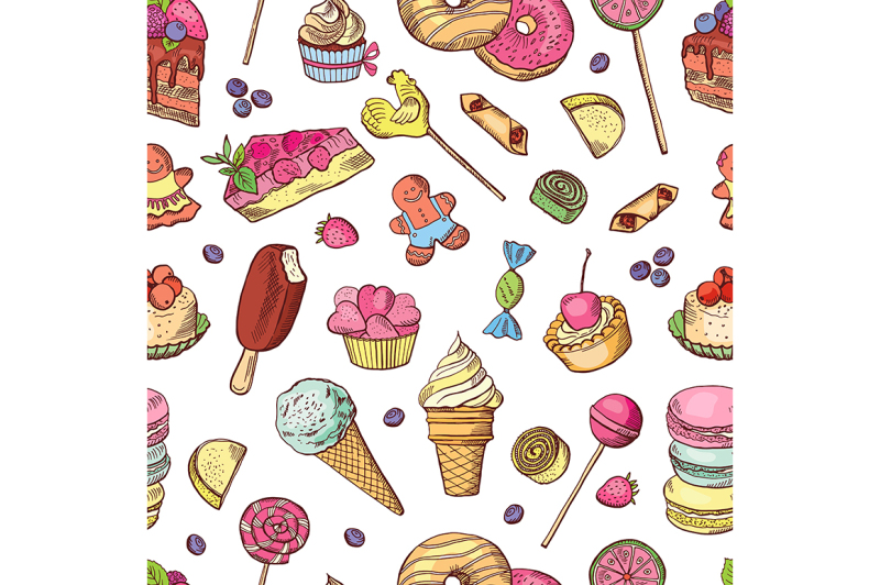 vector-seamless-pattern-of-candies-ice-cream-cake
