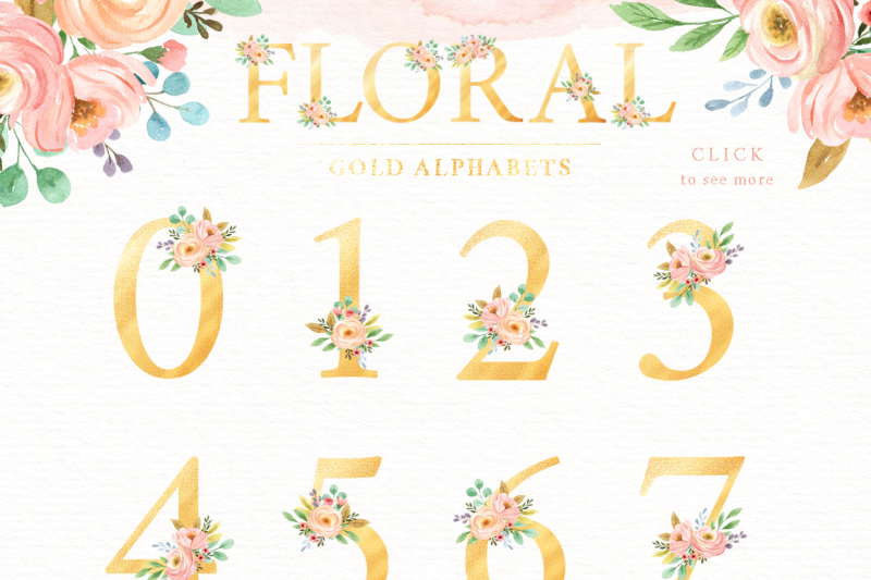 floral-gold-alphabet-watercolor-set