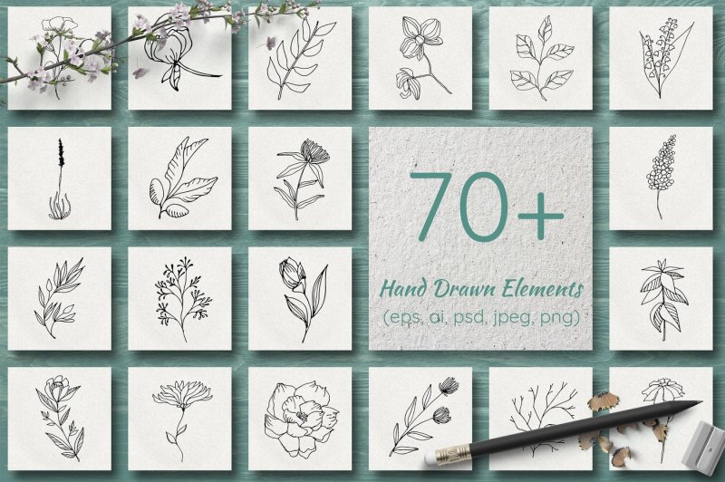 hand-drawn-floral-collection-vol-3