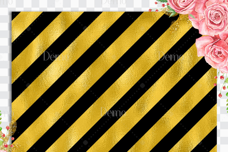 16-black-and-gold-seamless-striped-pattern-digital-papers