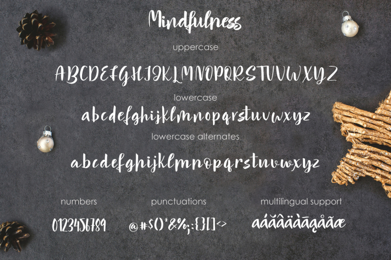 mindfulness-handwritten-font