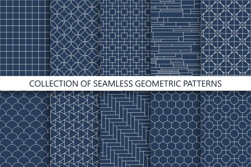 minimal-geometric-seamless-patterns
