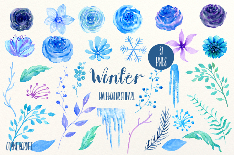 watercolor-clipart-winter