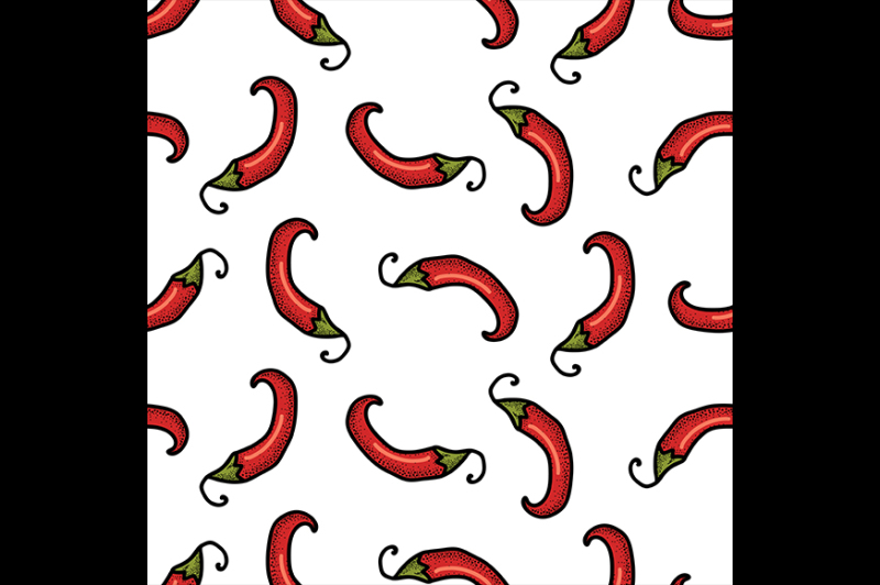 chili-pepper-hand-drawn-vector-illustration-and-seamless-pattern