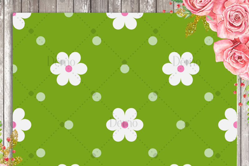 16-seamless-bright-spring-flower-papers-polka-dot-chevron-striped