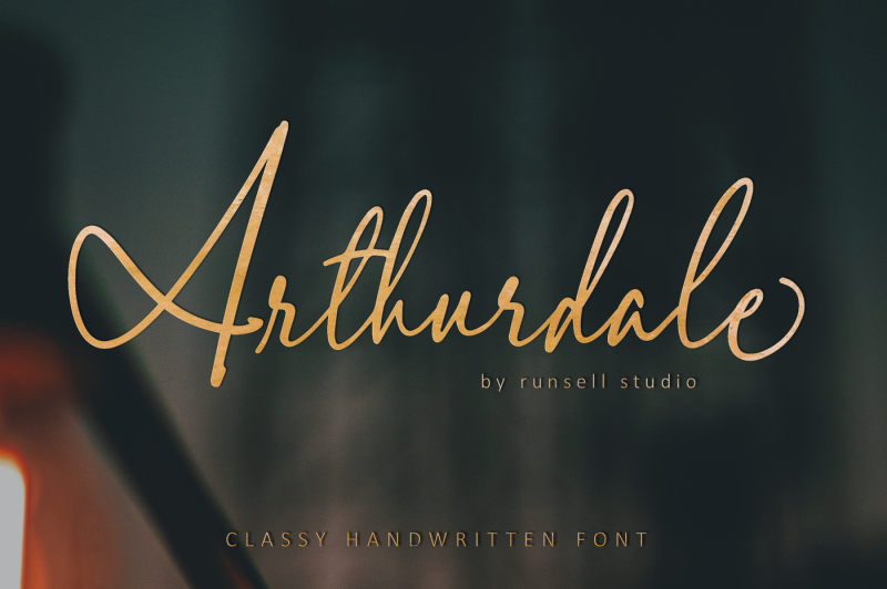 arthurdale-script