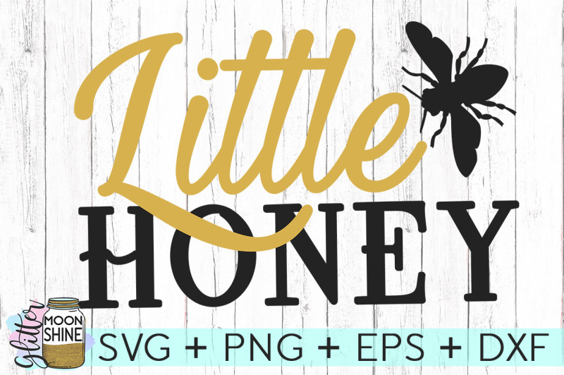 little-honey-svg-dxf-png-eps-cutting-files