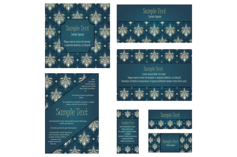 damask-invitation-card-set