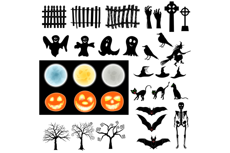 halloween-elements-set