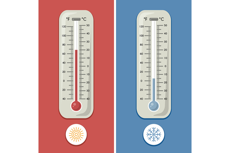 thermometer-of-celsius-and-fahrenheit