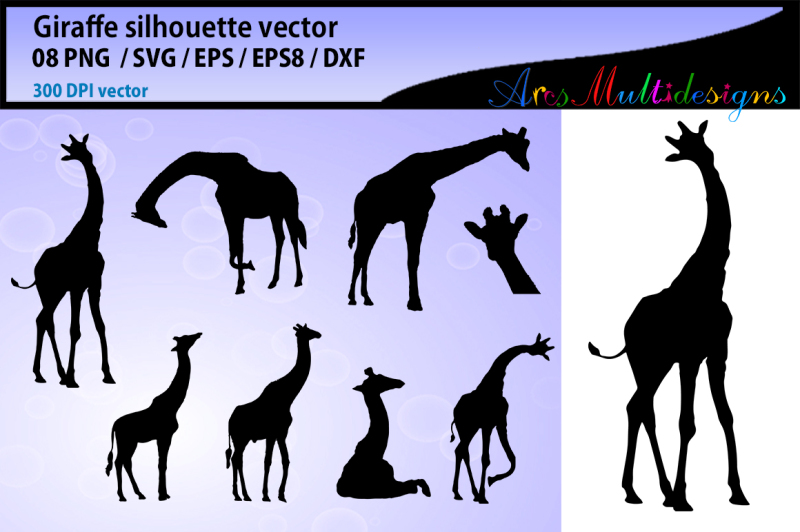 giraffe-svg-silhouette-vector-giraffe-icons-funny-giraffe-svg