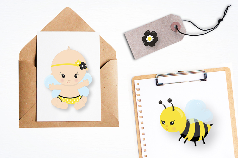 baby-bee-graphics-illustrations