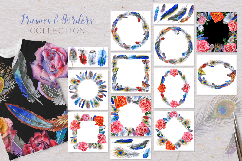 feather-collection-png-watercolor-set