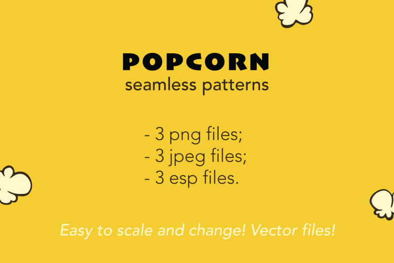 popcorn-seamless-vector-patterns