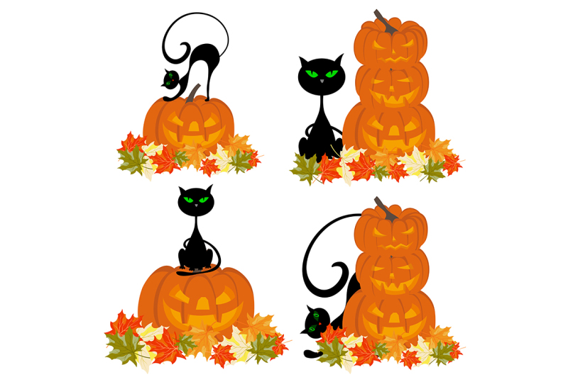 set-of-halloween-greeting-cards