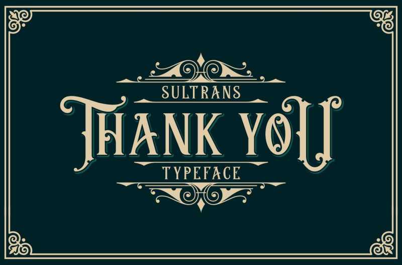 sultrans-typeface