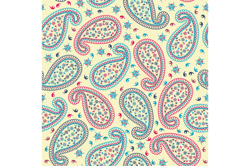 5-multicolor-seamless-paisley-patterns