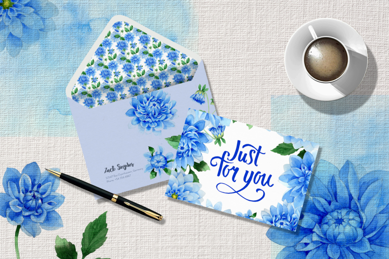 blue-dahlia-great-flowers-png-watercolor-set
