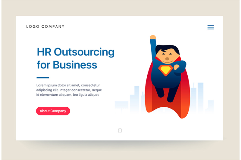 hr-outsourcing-company-website-template-super-hero-illustration
