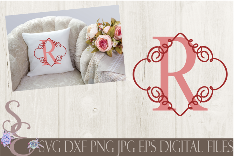 letter-r-initial-swirl-border-monogram-svg