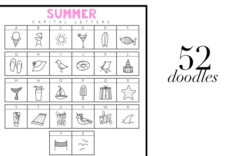 summer-break-a-summer-doodle-font-dingbats-font