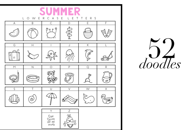 summer-break-a-summer-doodle-font-dingbats-font