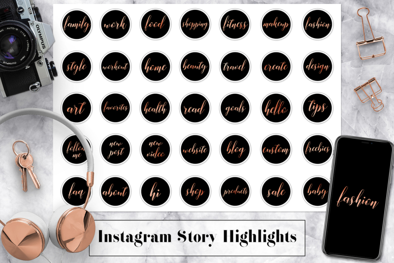 copper-and-black-instagram-story-highlight-icons
