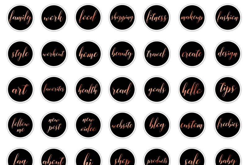 copper-and-black-instagram-story-highlight-icons