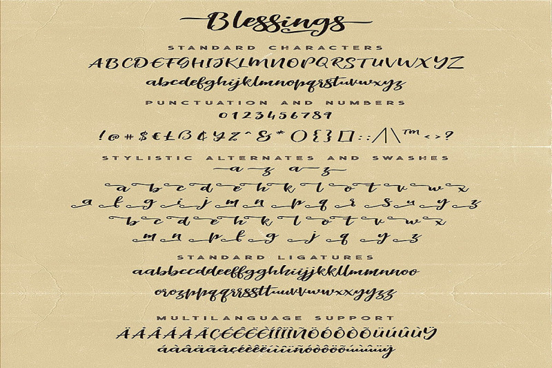 blessings-script-font