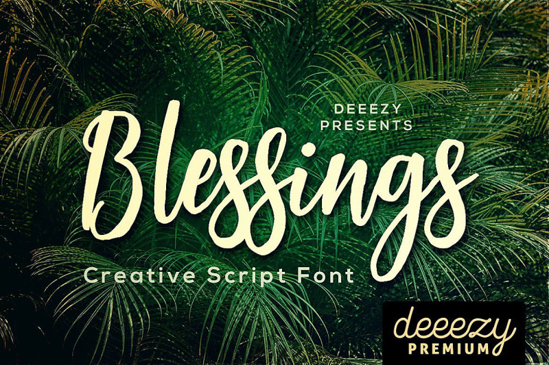 blessings-script-font