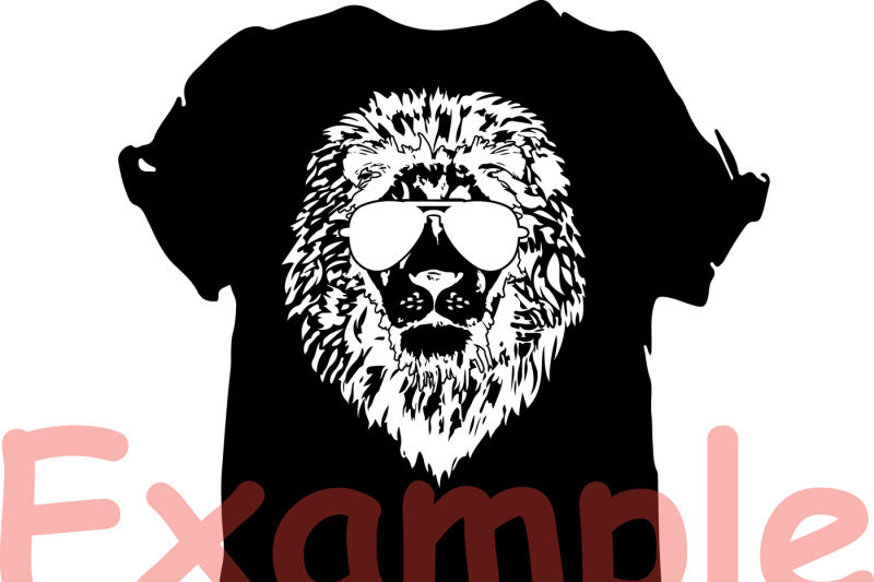 lion-head-glasses-silhouette-svg-wild-animal-african-king-claw-854s
