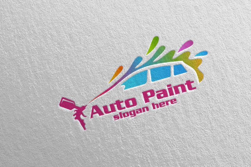 car-painting-logo-with-spray-gun-and-sport-car-concept-8