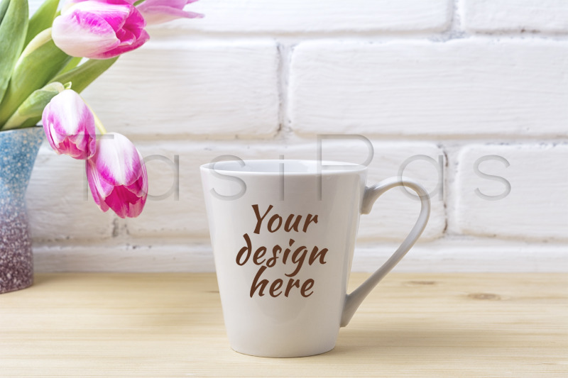 white-latte-mug-mockup-with-magenta-tulip