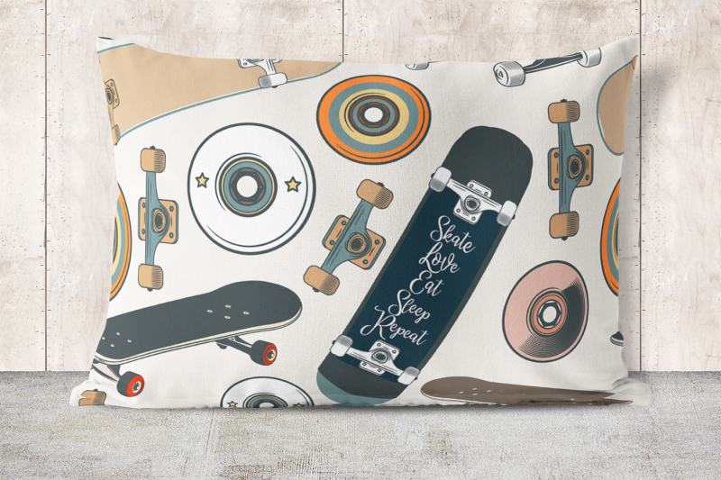 skateboard-vector-set