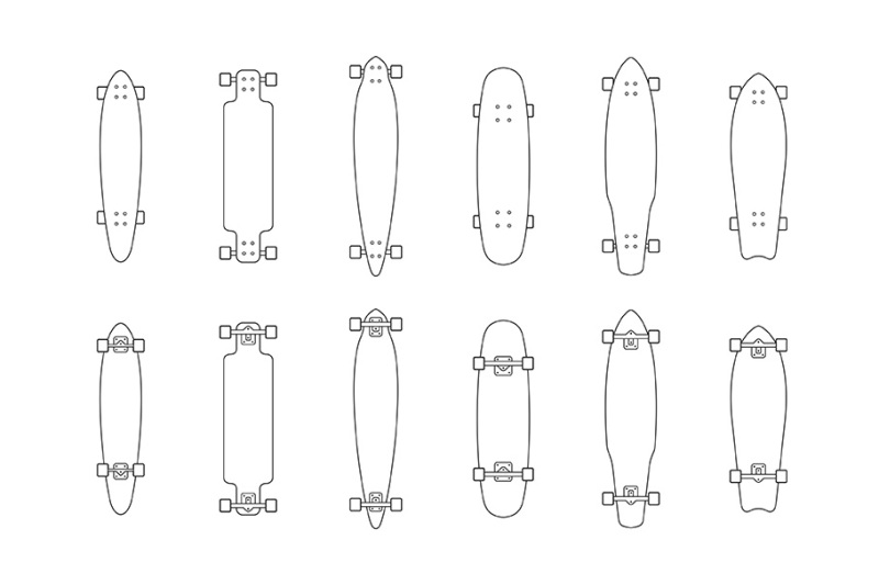 set-of-skateboards