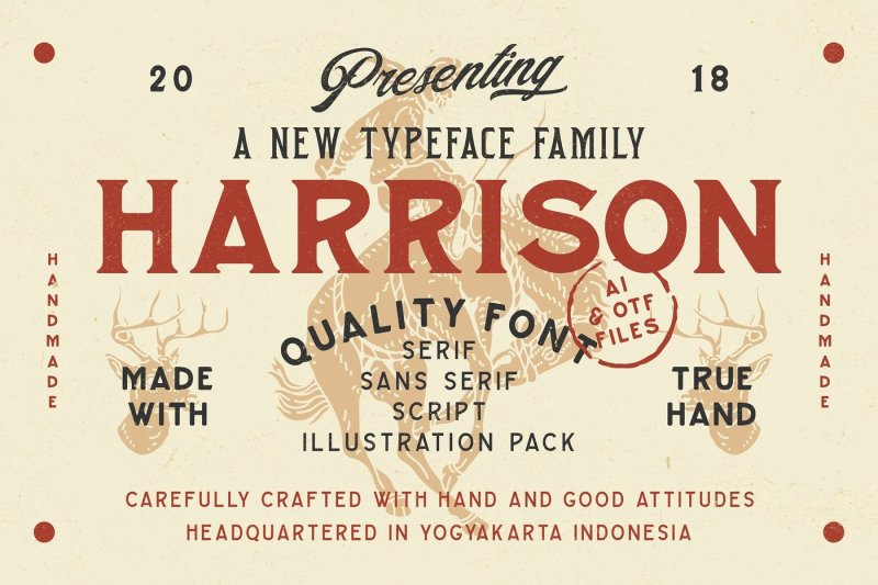 harrison-typeface-family