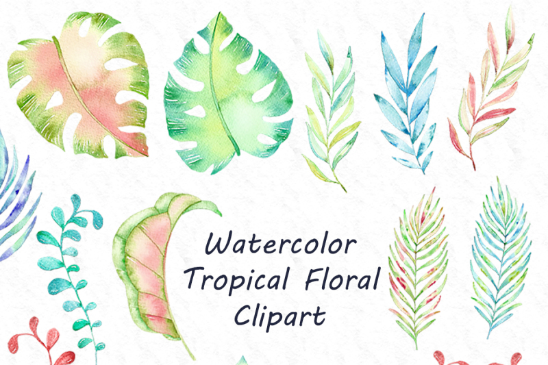 watercolor-tropical-floral-clipart