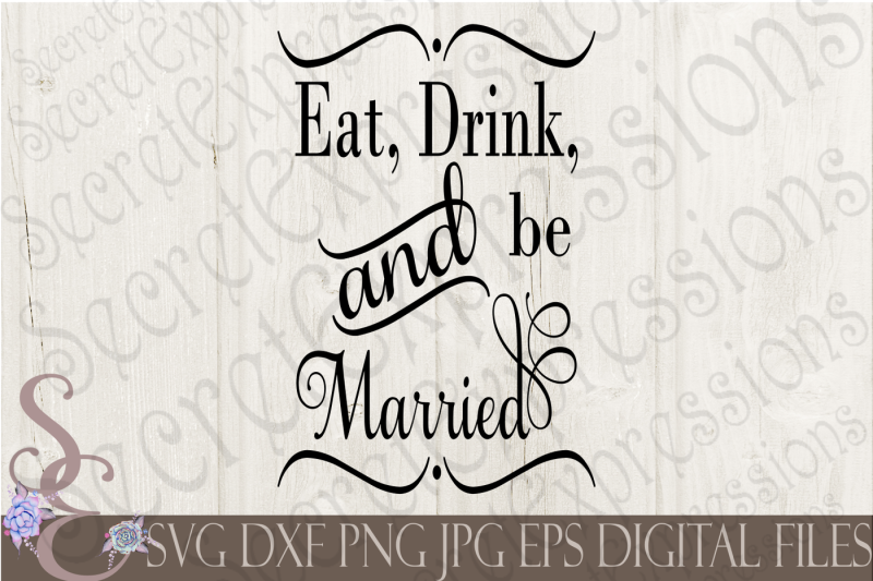 eat-drink-and-be-married-svg