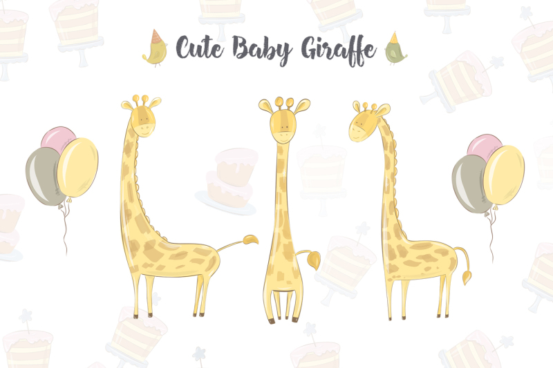 baby-giraffe-birthday-party