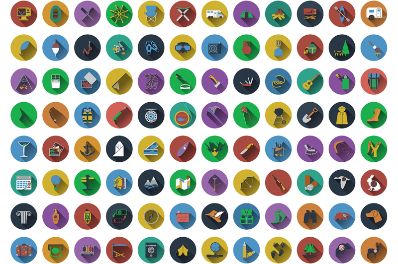 big-set-of-circle-flat-design-icons