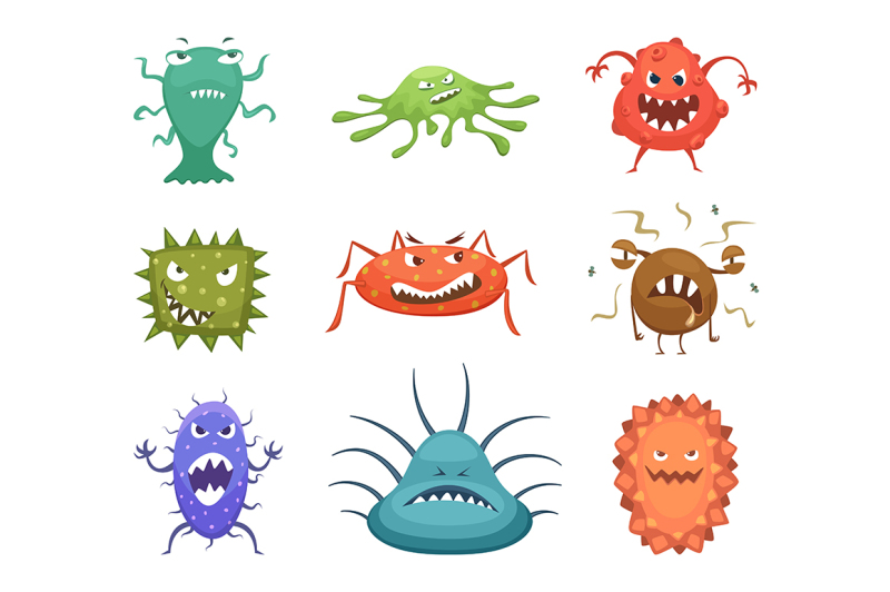 different-cartoon-viruses-mascots-and-flu-microbes