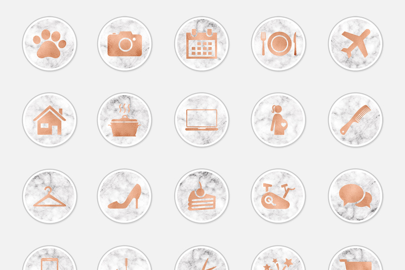 copper-and-marble-instagram-icons