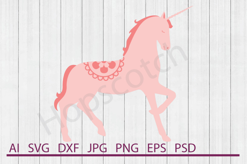 unicorn-svg-unicorn-dxf-cuttable-file